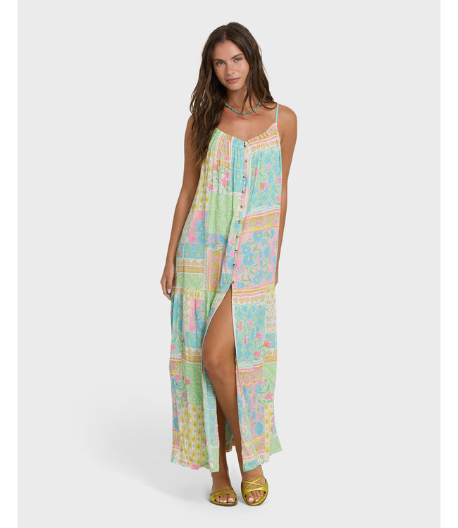 Billabong Perla Maxi Dress Pink