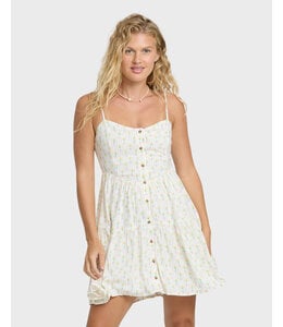 Billabong Prairie Days Mini Dress White
