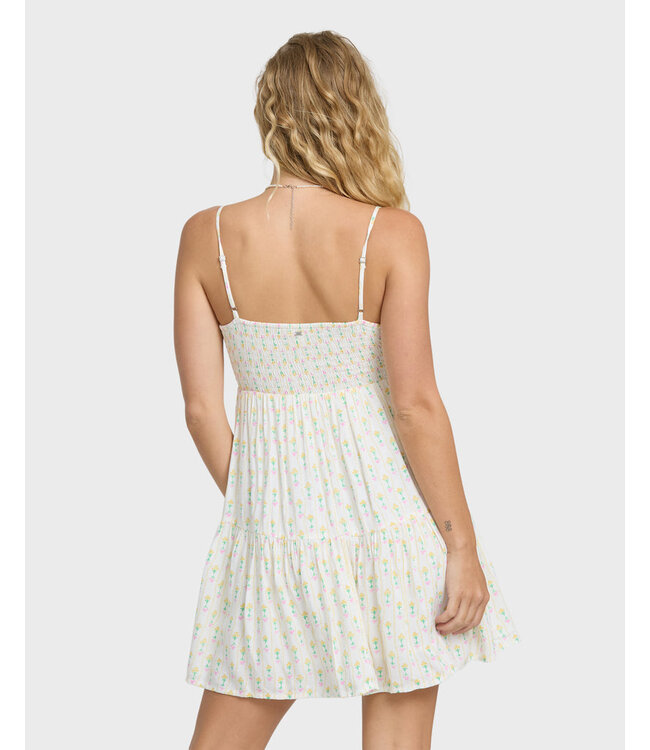 Billabong Prairie Days Mini Dress White