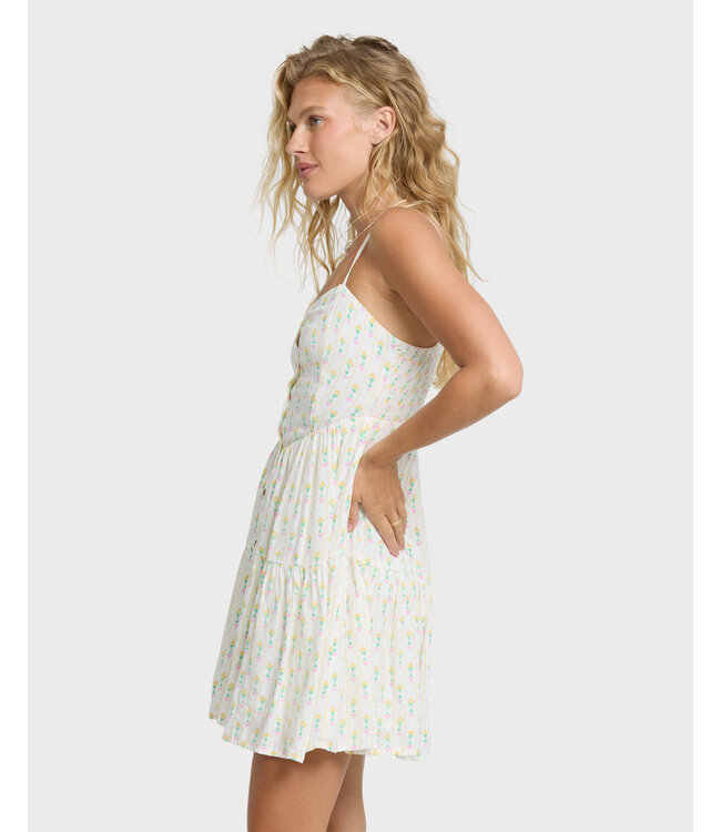 Billabong Prairie Days Mini Dress White