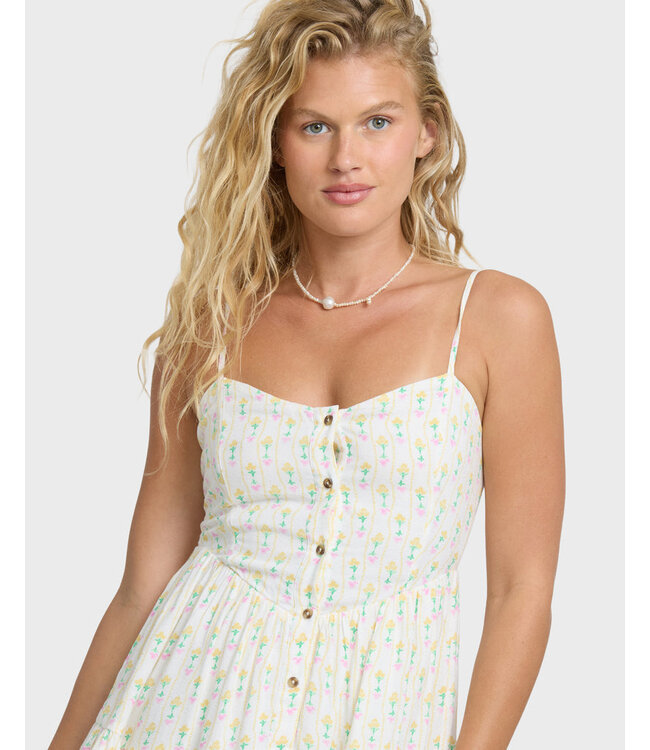 Billabong Prairie Days Mini Dress White