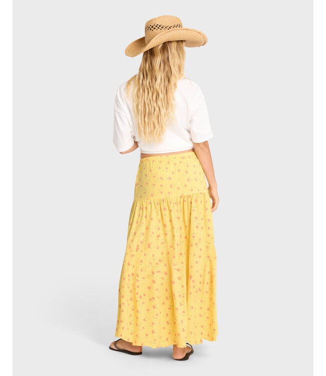 Billabong Sun Catcher Maxi Skirt Yellow