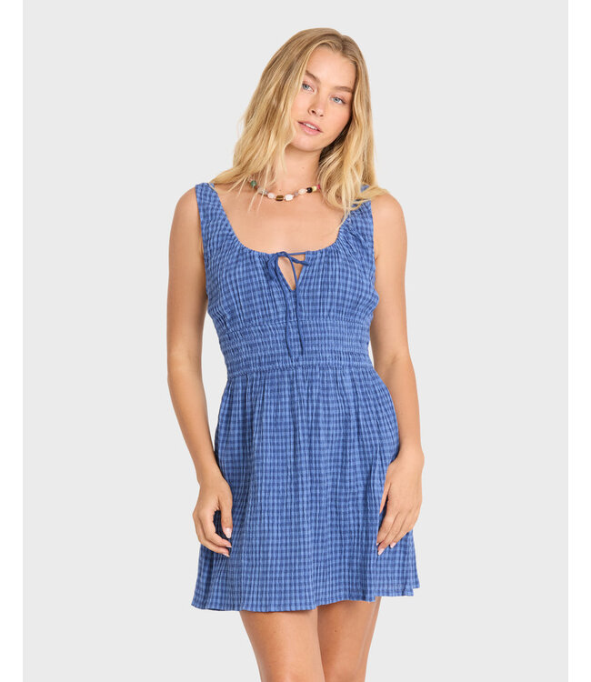 Billabong Twilight Dreamer Mini Dress Blue