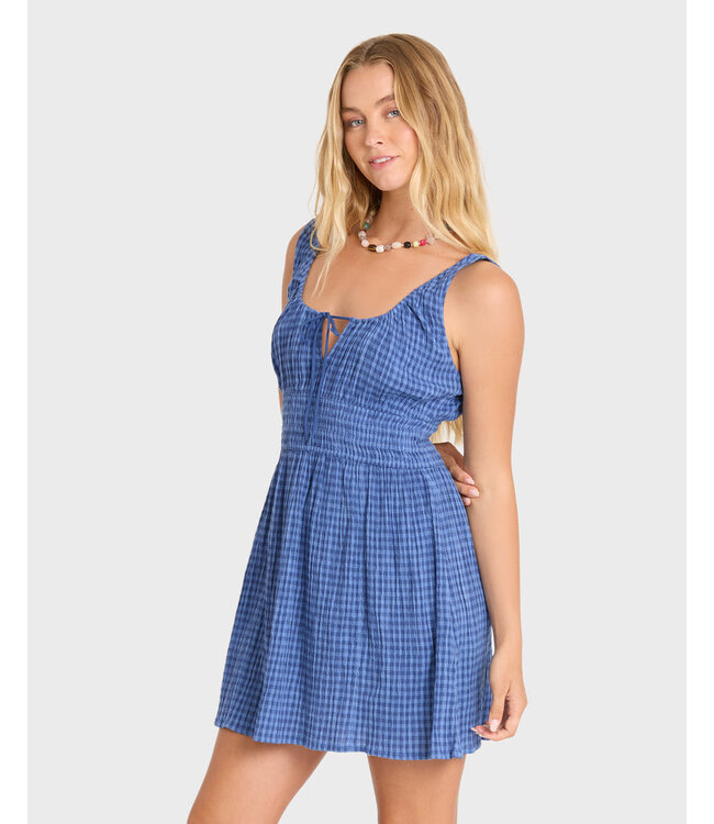 Billabong Twilight Dreamer Mini Dress Blue