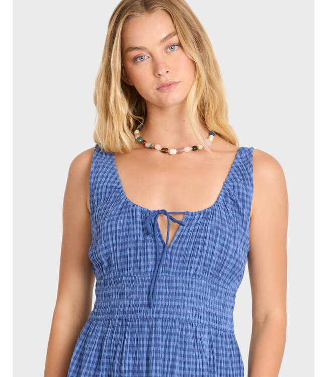 Billabong Twilight Dreamer Mini Dress Blue