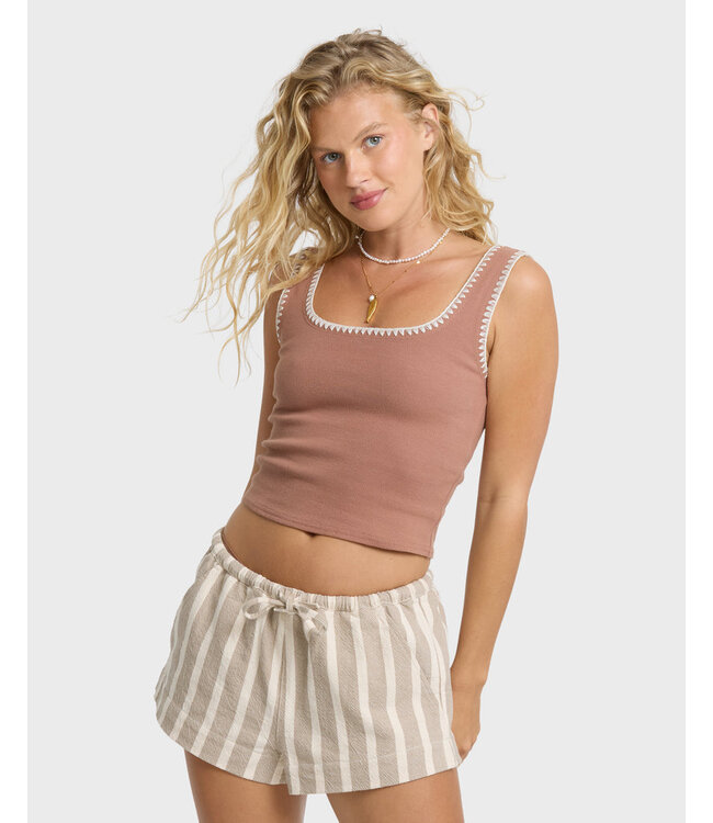 Billabong Shell Time Tank Brown