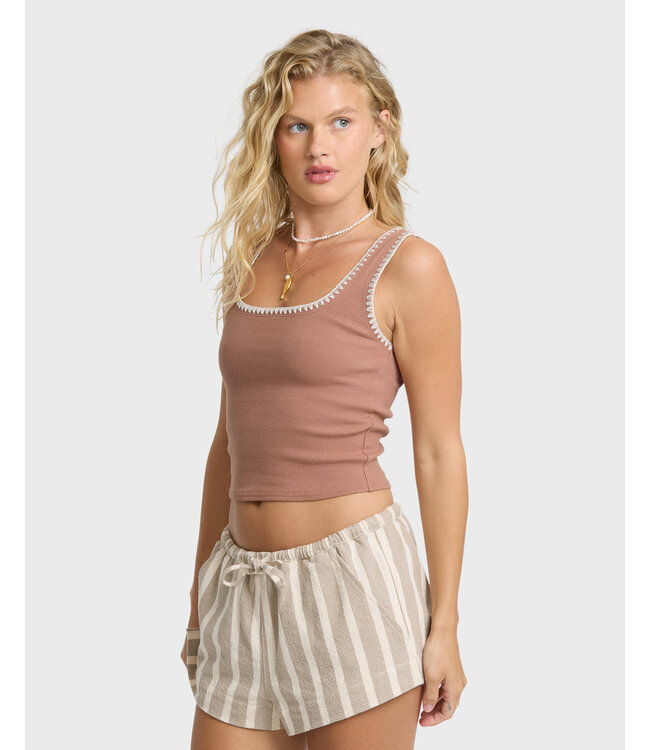 Billabong Shell Time Tank Brown