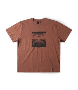 FORMER Crux Overdye T-Shirt Washed Bark