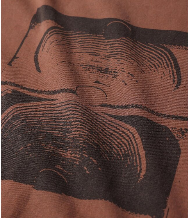 FORMER Crux Overdye T-Shirt Washed Bark