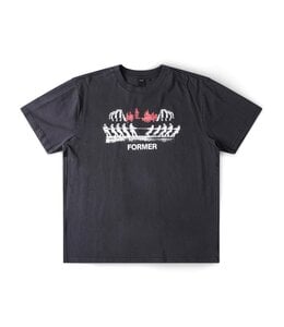 FORMER Engineered T-Shirt Washed Black