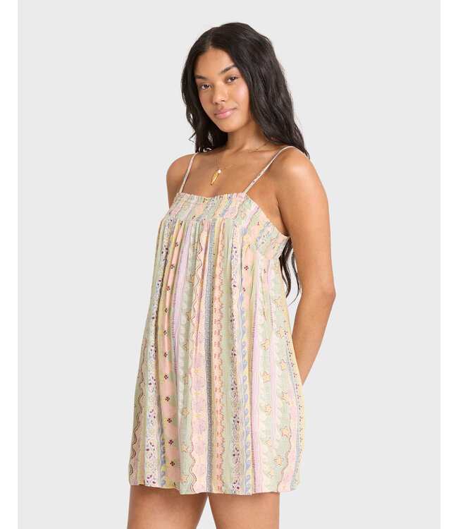 Billabong Dream of me mini dress Green