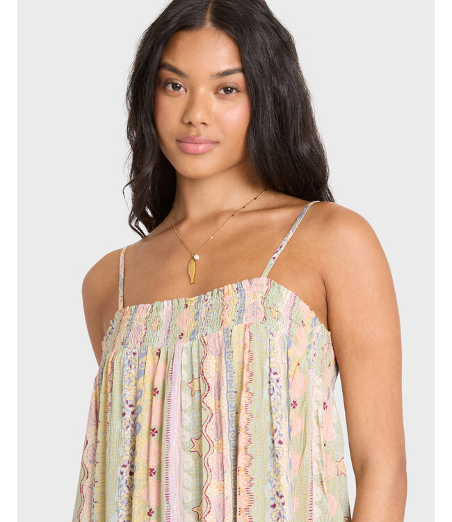 Billabong Dream of me mini dress Green