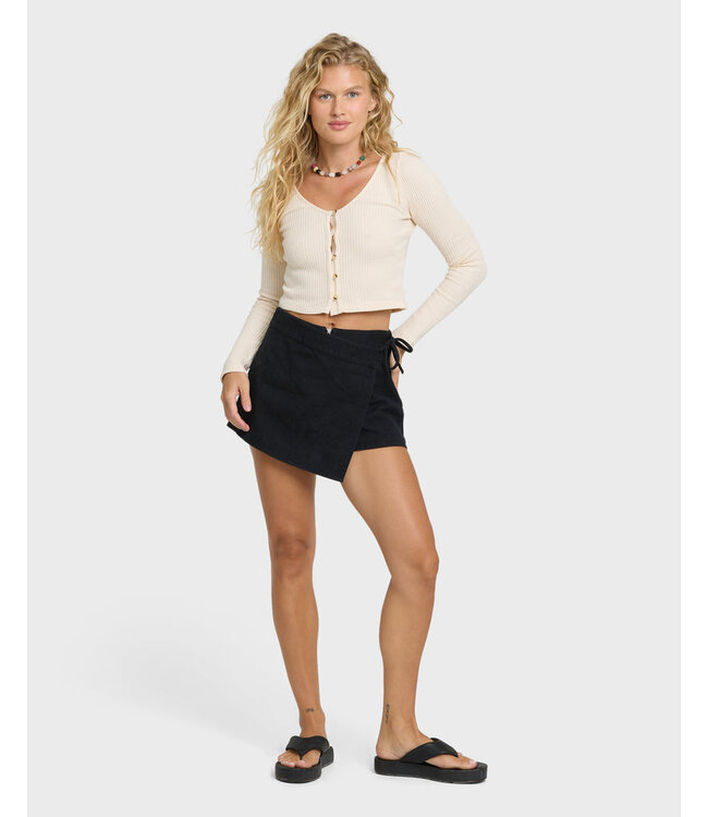 Billabong Paxton Ls Knit Top White