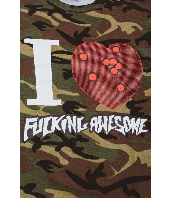FUCKING AWESOME I Heart FA Tee Camo