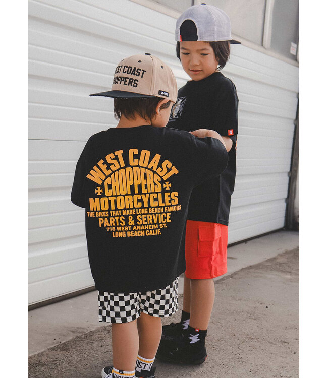 LITTLE TROUBLE WCC LONG BEACH T SHIRT YTH