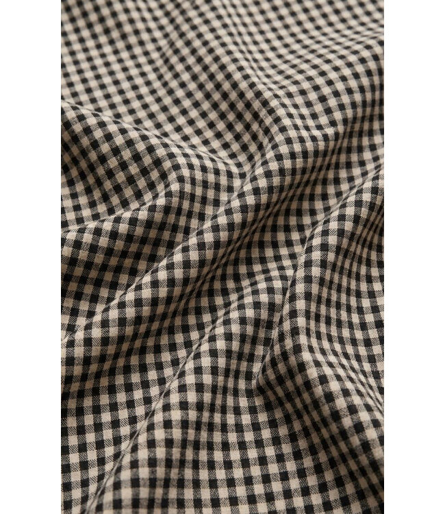 Z SUPPLY Merit Gingham Top Black