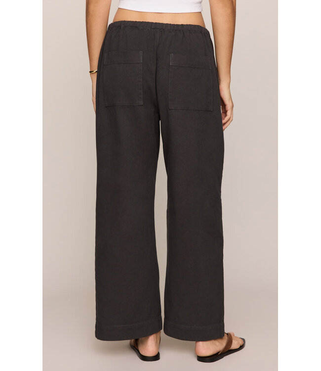 Z SUPPLY Kit Twill Carpenter Pant Black