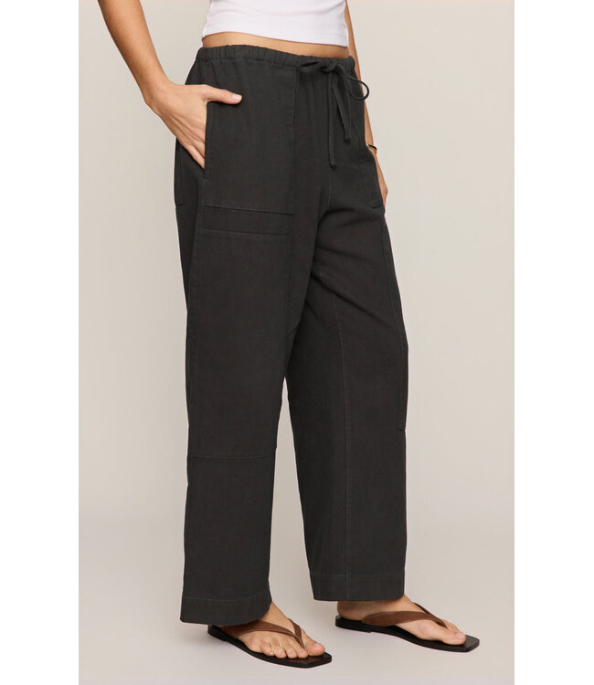 Z SUPPLY Kit Twill Carpenter Pant Black