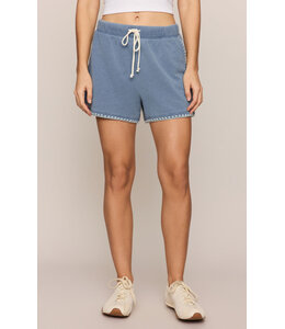 Z SUPPLY Hunter Whipstitch Denim Short Blue