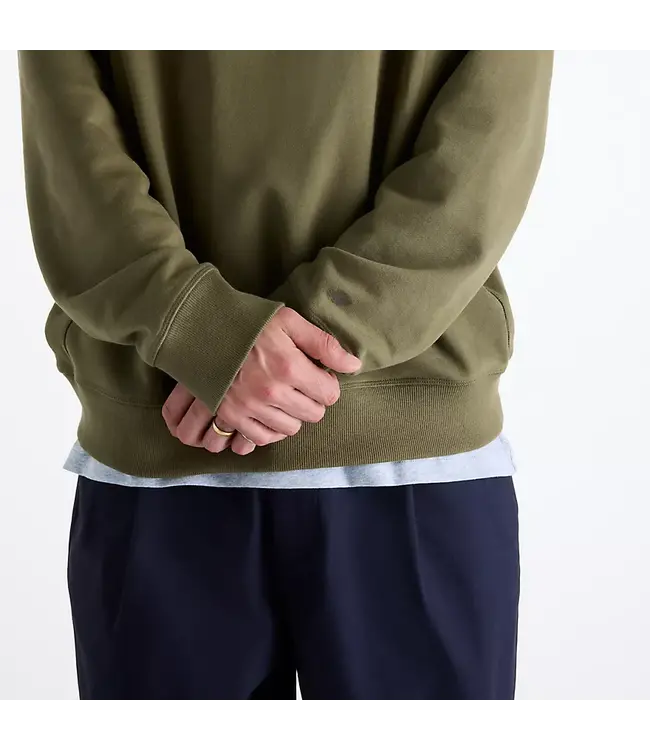 NEW BALANCE Numeric French Terry Crewneck Sweatshirt Green