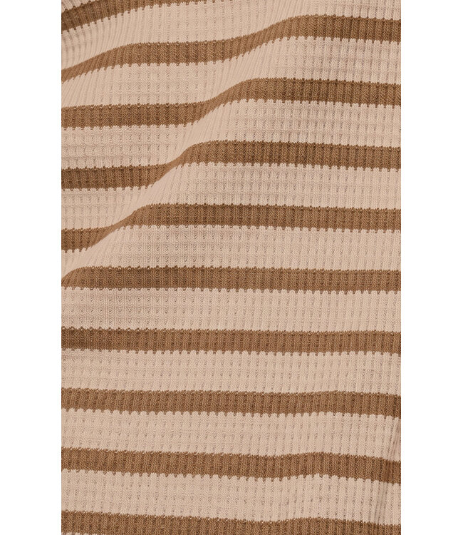 Z SUPPLY Arlet Stripe Thermal Brown