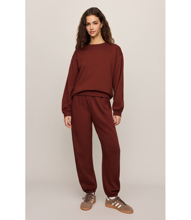 Z SUPPLY Boyfriend Sweatshirt Red