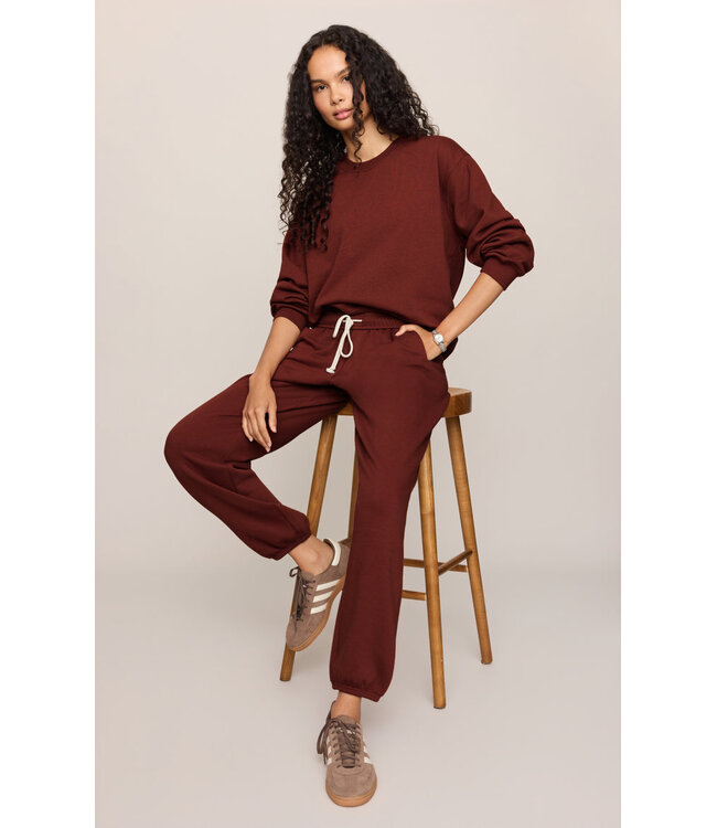 Z SUPPLY Uptown Jogger Red