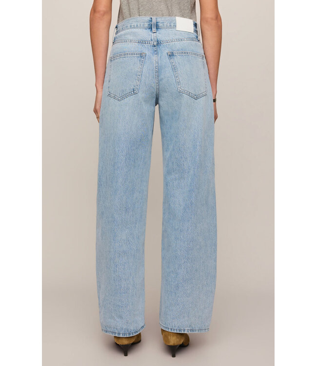 Z SUPPLY The Show Off High Rise Bowed Blue