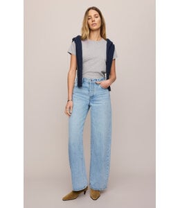 Z SUPPLY The Show Off High Rise Bowed Blue