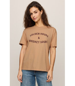 Z SUPPLY Golden Boyfriend Tee Tan