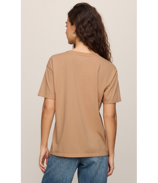 Z SUPPLY Golden Boyfriend Tee Tan