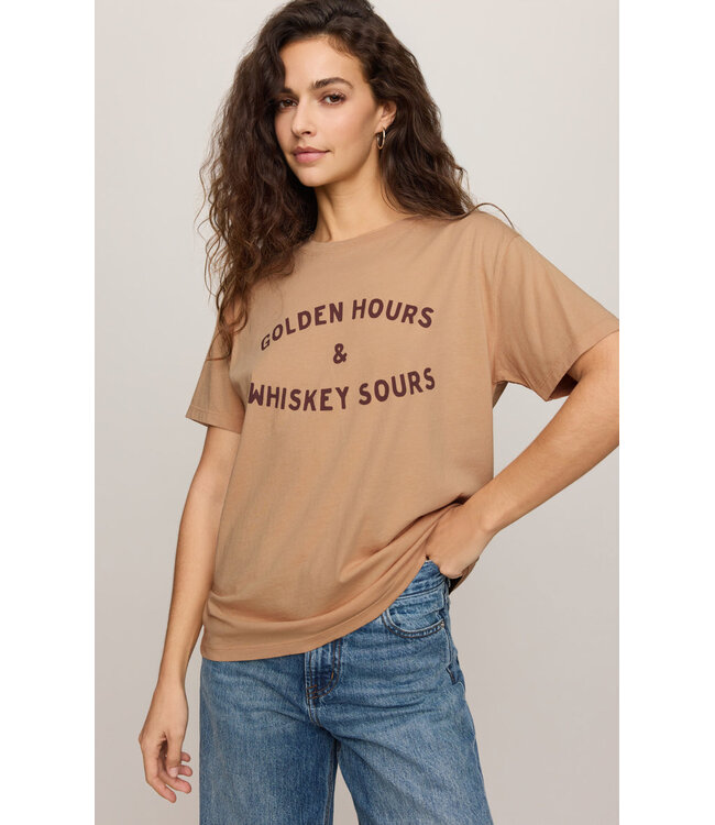 Z SUPPLY Golden Boyfriend Tee Tan