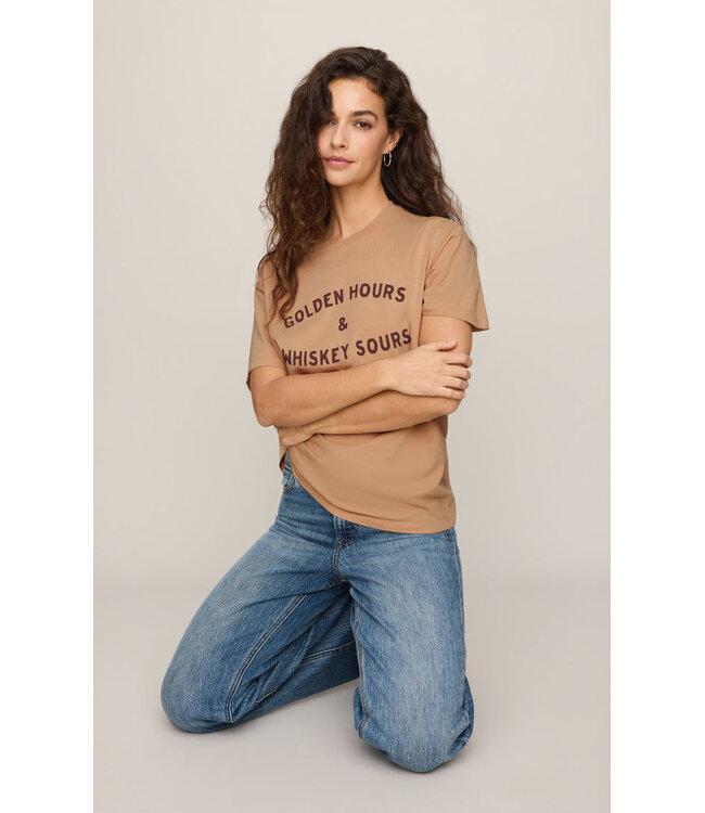 Z SUPPLY Golden Boyfriend Tee Tan