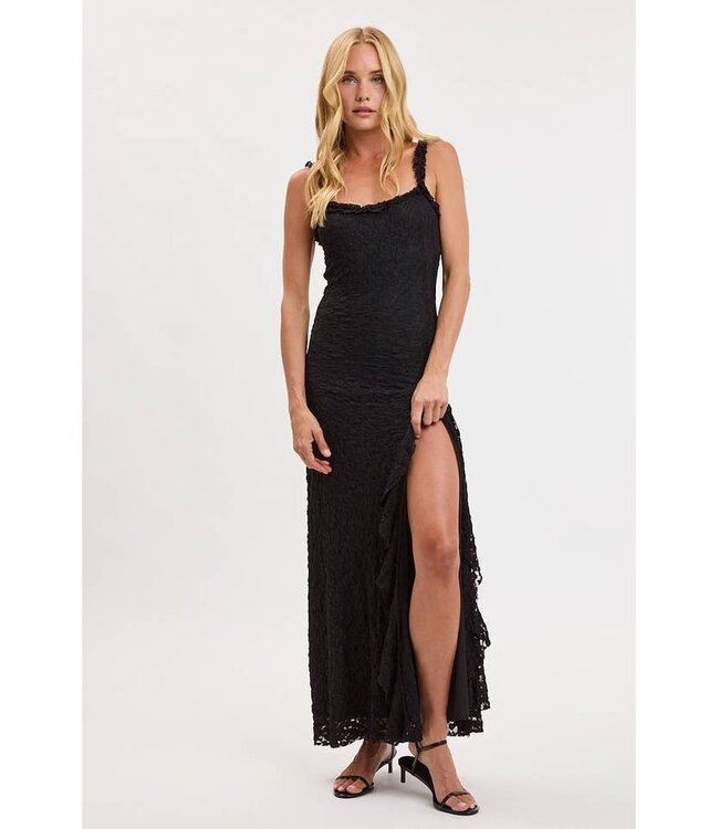 SKY TO MOON The Lala Dress Black