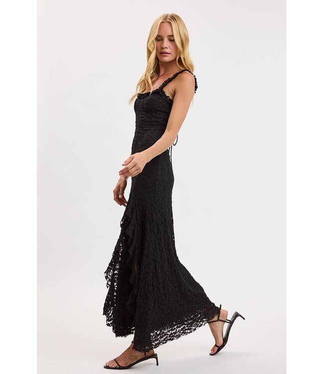 SKY TO MOON The Lala Dress Black