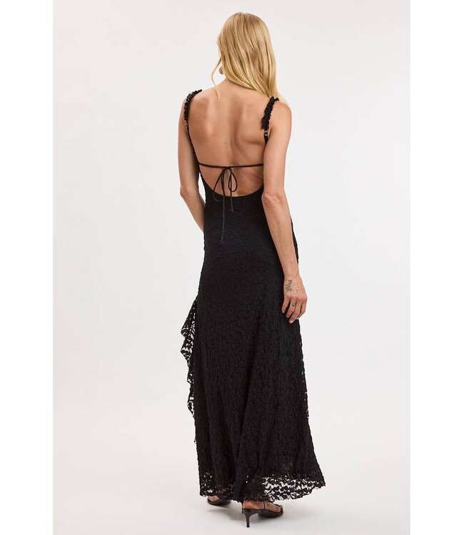 SKY TO MOON The Lala Dress Black
