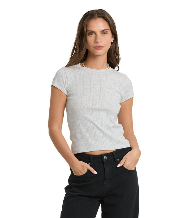 Billabong Just For You Heathered Tee Grey