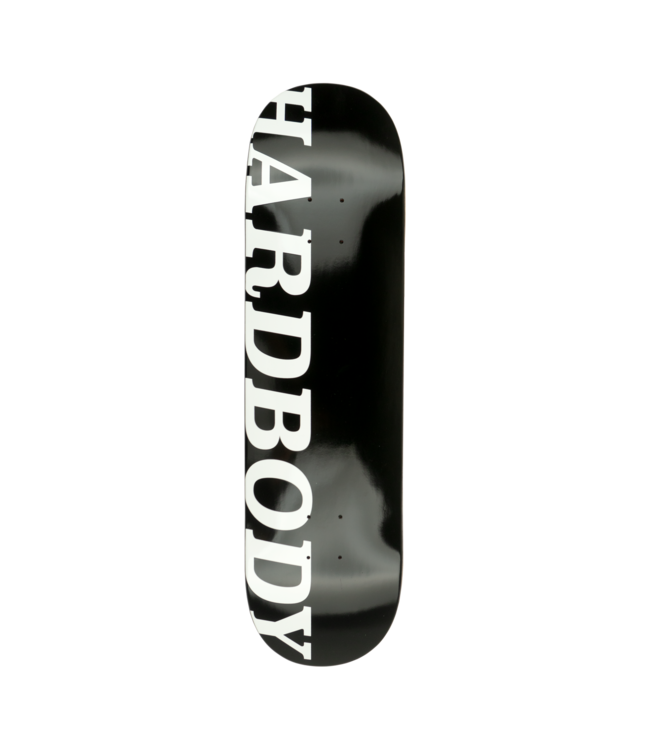 HARDBODY Classic Logo Deck Black / White