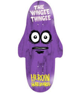 HEROIN Wingy Thingee Shaped Deck 15"