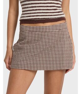 Billabong Dainty Check Skort Purple