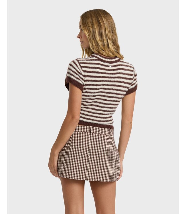 Billabong Dainty Check Skort Purple