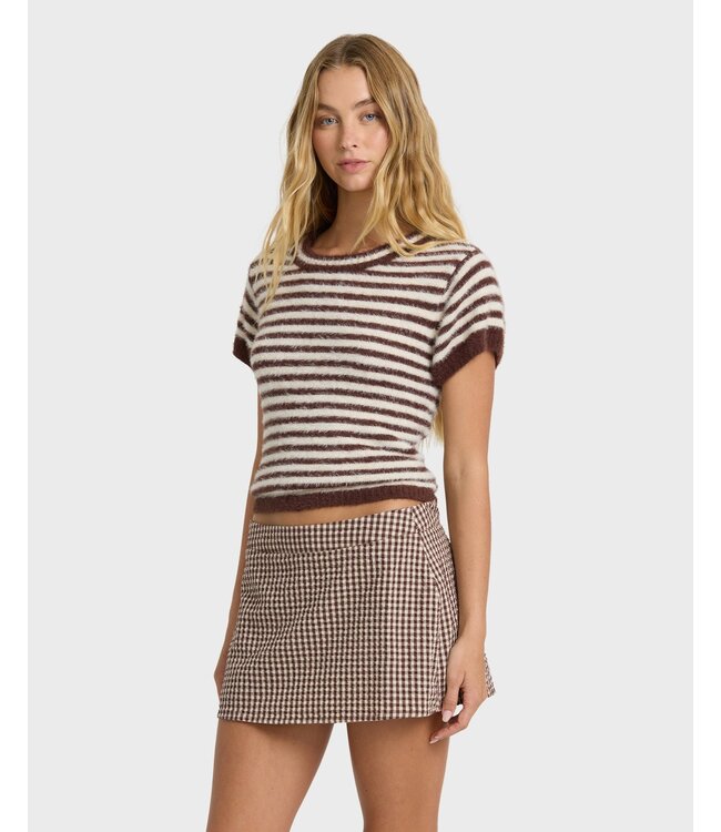 Billabong Dainty Check Skort Purple