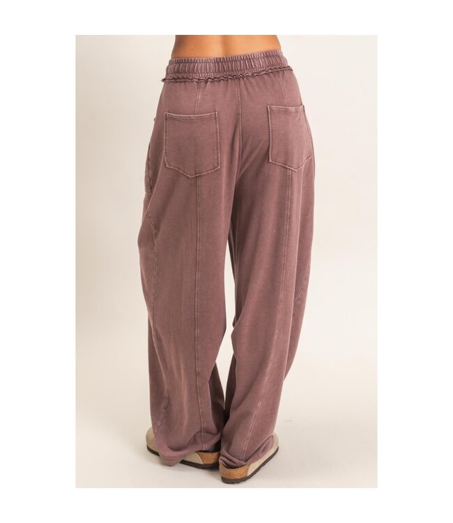 HYFVE Lucy Fleece Pant Brown