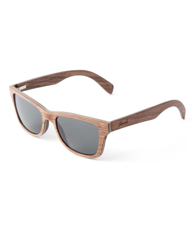 SHWOOD CANBY WALNUT SUNGLASSES