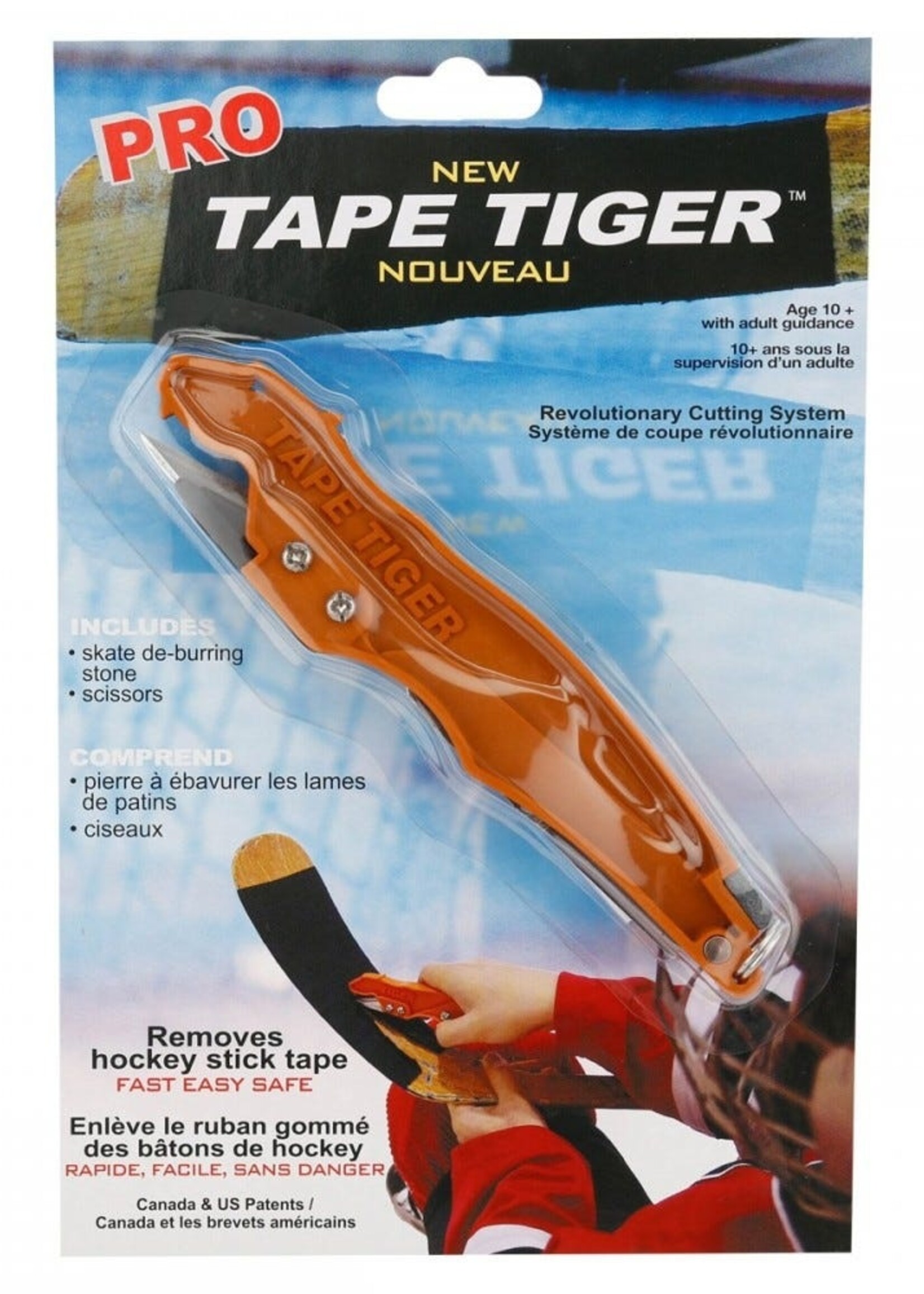  Tape Tiger Pro Model with skate de-burring stone and