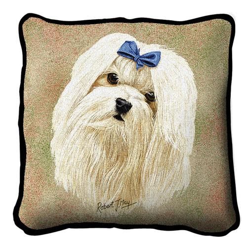 maltese pillow