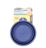 Petsafe Silicone Round Large Travel Bowl For Dogs & Cats
