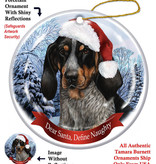 Pet Gifts Round Ornament Coonhound