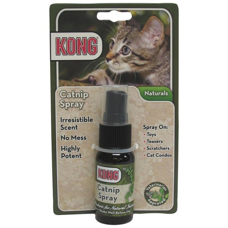 kong catnip spray