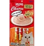 Inaba 2 oz Cat Churu Chicken Purees (4)